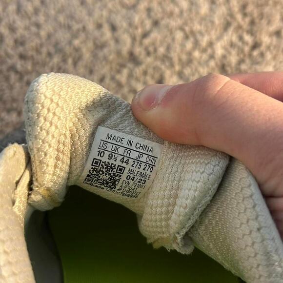 Mens white adidas code chaos - Picture 6 of 7